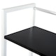 image 7 of HOMCOM Computer Desk with Storage Shelves on Left or Right, Industrial Reversible Writing Desk for Home Office, Study, Easy Assembly, 120 x 64 x 121cm, Black and White