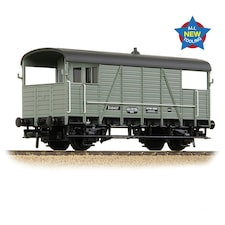Bachmann 25t 'Dance Hall' Brake Van BR Early Grey