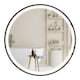 image 1 of COSTWAY Lighted Bathroom Mirror Wall Mounted Round Makeup Vanity Mirror