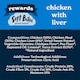 image 7 of Rewards Chicken & Liver Soft Bite Dog Training Treats (8x90g)