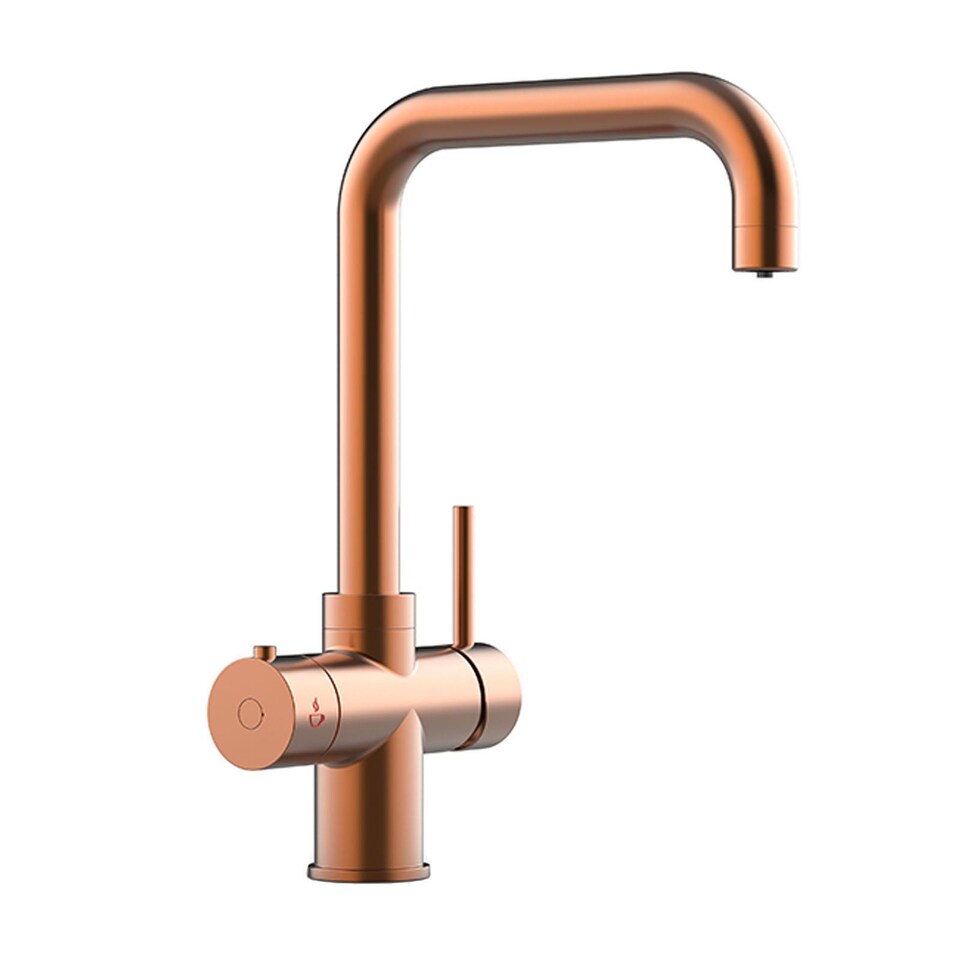 image 1 of SIA BWT340CU Copper 3-in-1 Instant Boiling Hot Water Tap Including Tank & Filter
