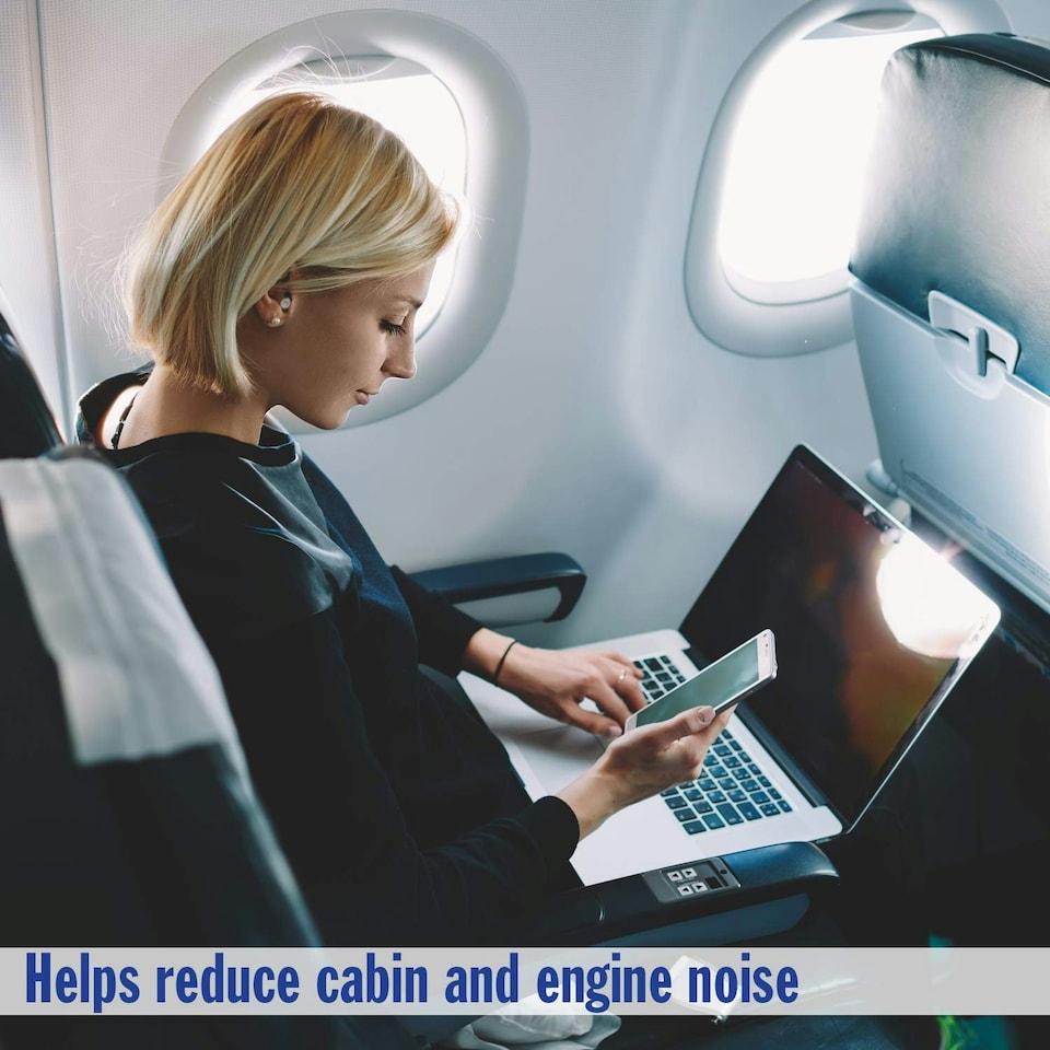 image 1 of Flightguard Airplane Pressure Relief Ear Plugs