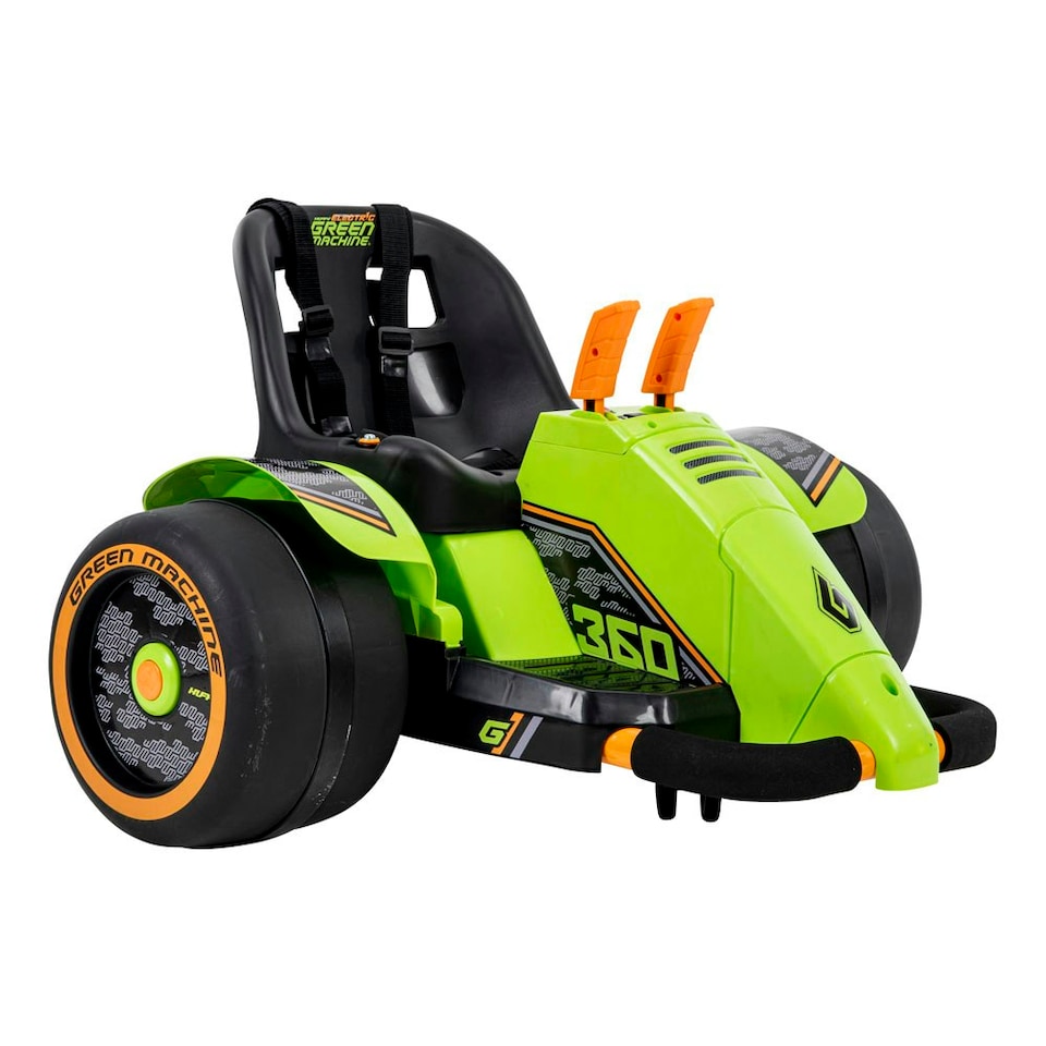 image 1 of HUFFY Green Machine 360 Electric Children's Ride-on