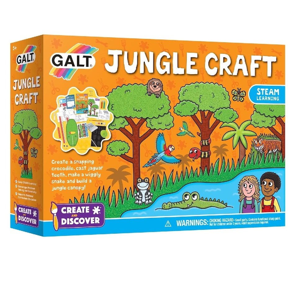 image 1 of Galt Create & Discover Jungle Craft