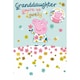 image 1 of Peppa Pig Birthday Card For Granddaughter