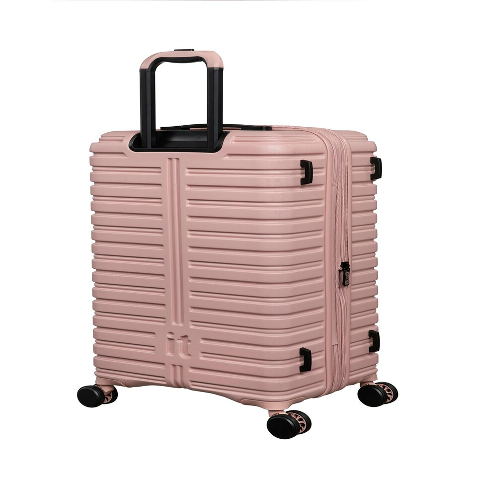 image 1 of IT Luggage Jumbo Misty Rose Medium Suitcase with TSA Lock Pink | Medium