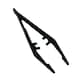 image 3 of 1PK 5" Plastic Feeding Food Tongs Reptiles Spiders Snakes Feeding Tweezers