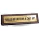 image 1 of Wooden Desk Sign - Fueled by Caffeine & Chat GPT