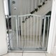 image 10 of Safetots Extra Tall Curved Top Safety Gate, 225cm - 234cm, Matt Grey, Extra Tall 100cm in Height, Pressure Fit Stair Gate, Baby Gate for Doors Hallways and Spaces, Safety Barrier, Easy Installation