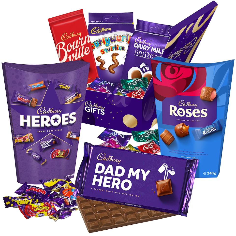 image 1 of Cadbury "Dad's" Large Chocolate Gift Box