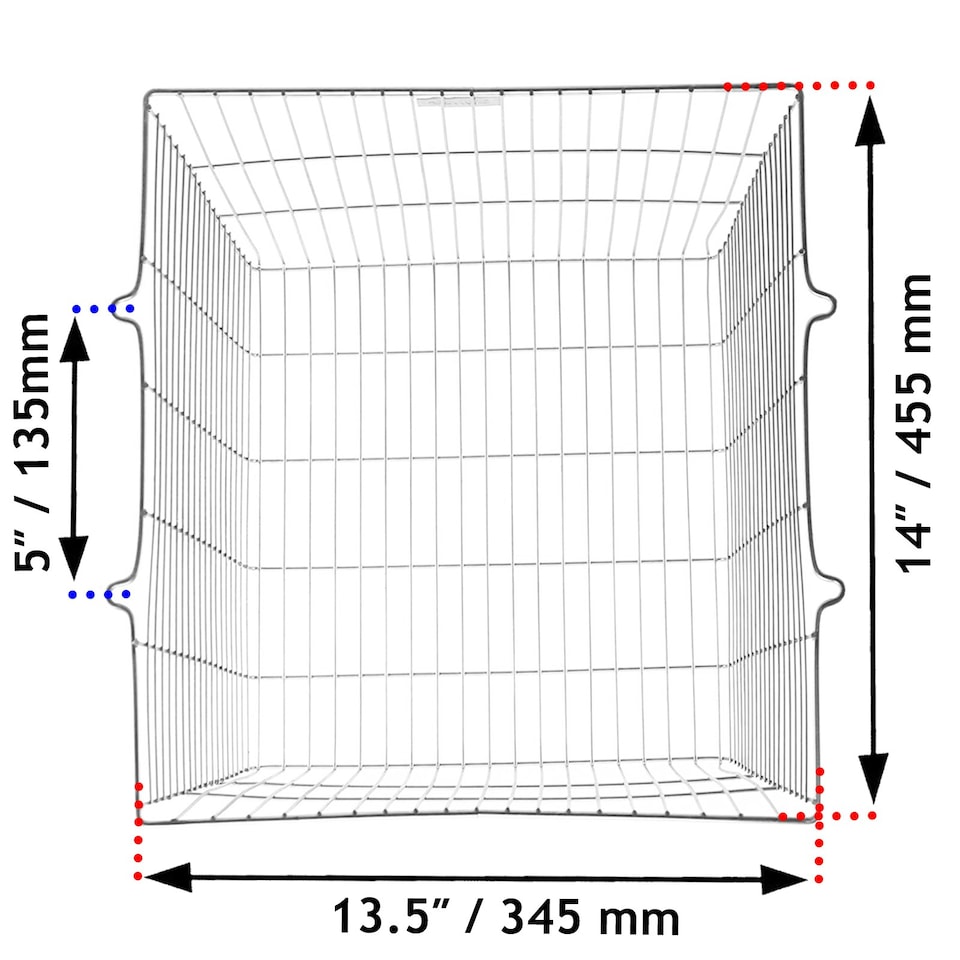 image 1 of SPARES2GO Universal Zinc Coated Terminal Guard Square Deep Boiler Flue Cage (11'' x 10'' x 10.5'')