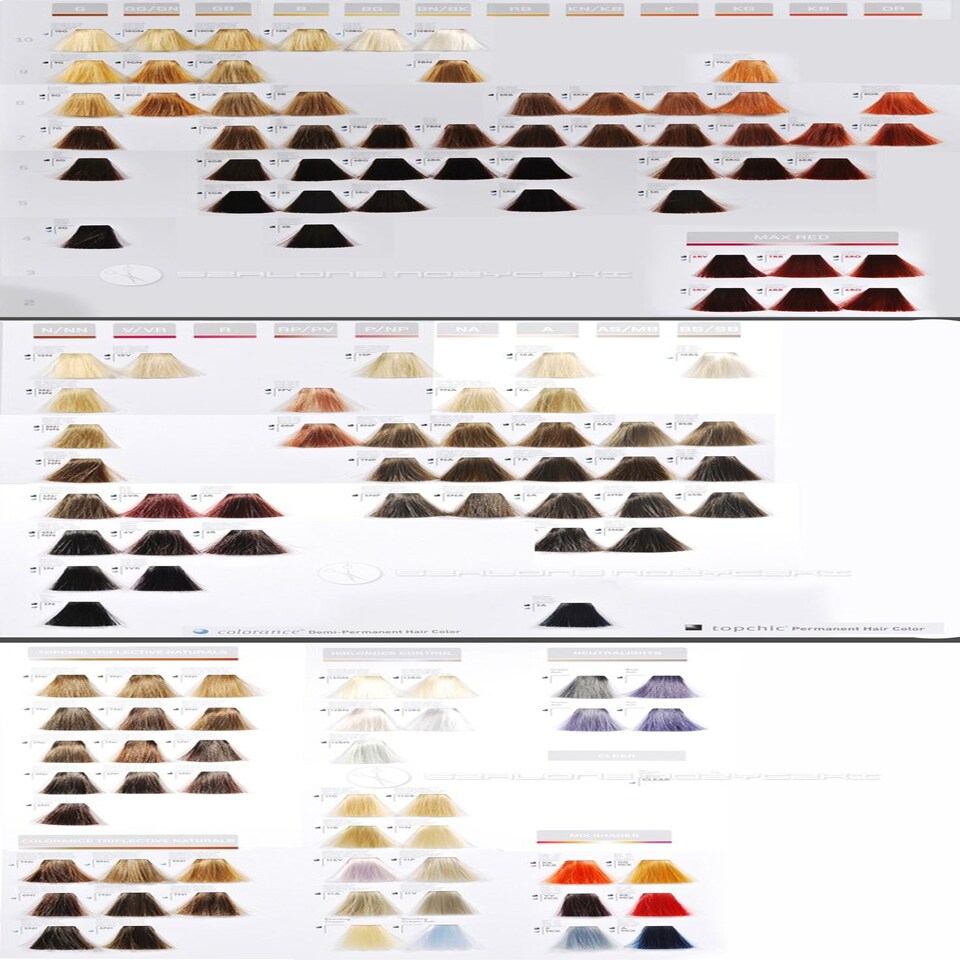 image 1 of Goldwell Topchic Tubes - Permanent Hair Colour 60ml Multi | GW 6NP