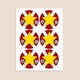 image 3 of Hollywood Design Round Stickers 88mm - Sheet of 6