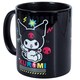 image 3 of Sanrio CMYK Kuromi Mug - Black - One Size