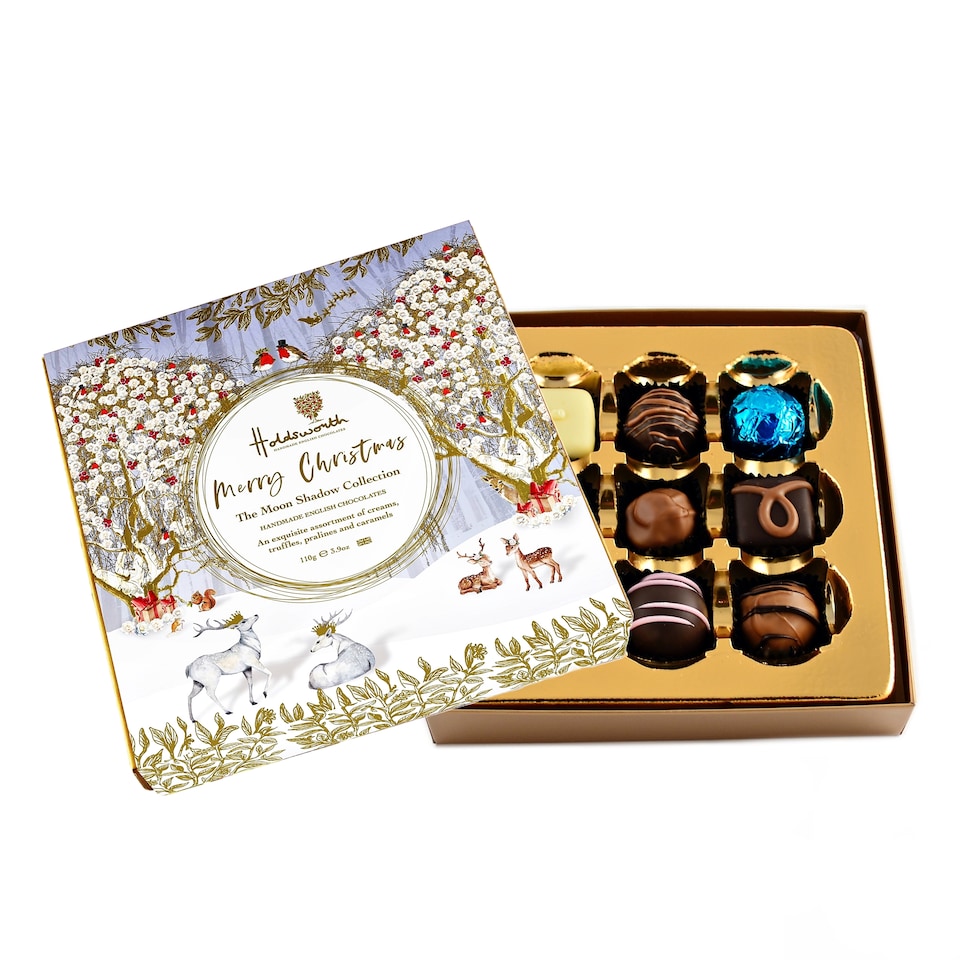 image 1 of Holdsworth Chocolates Merry Christmas Gift Box 110g