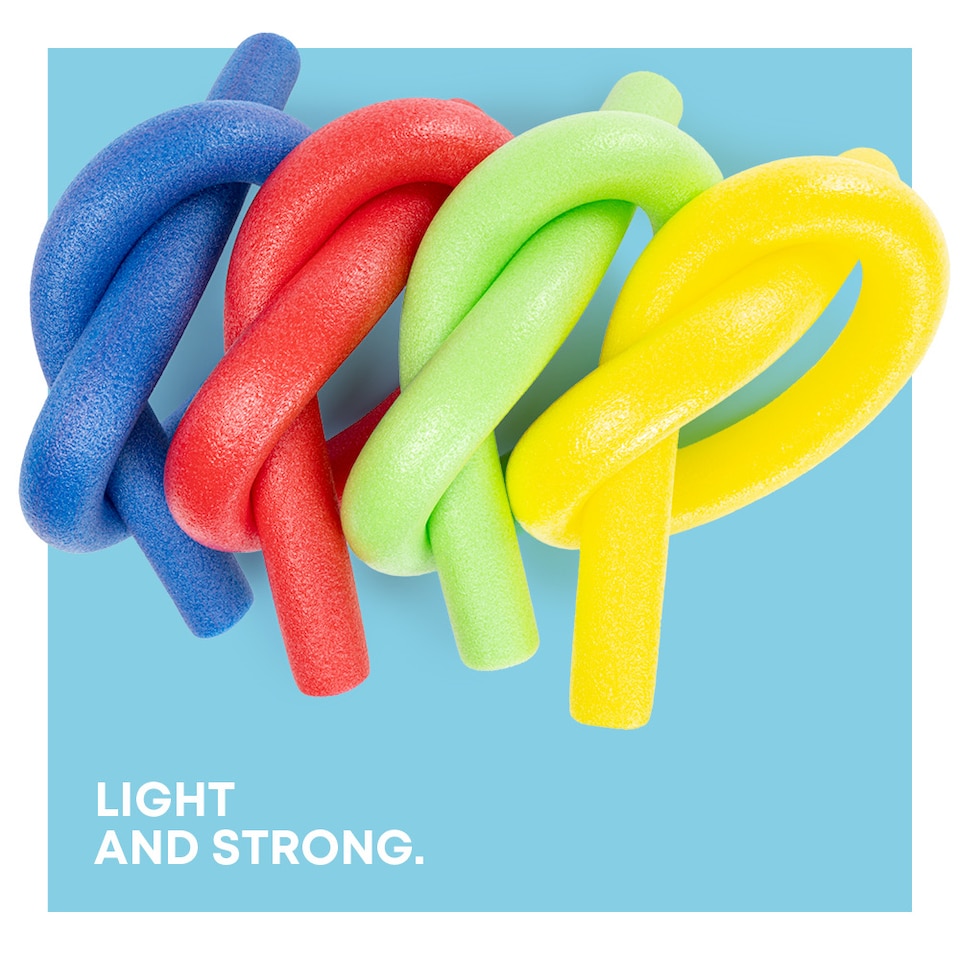 image 1 of Splash Swimming Pool Noodles Set of 2 Foam Floats for Kids Adults
