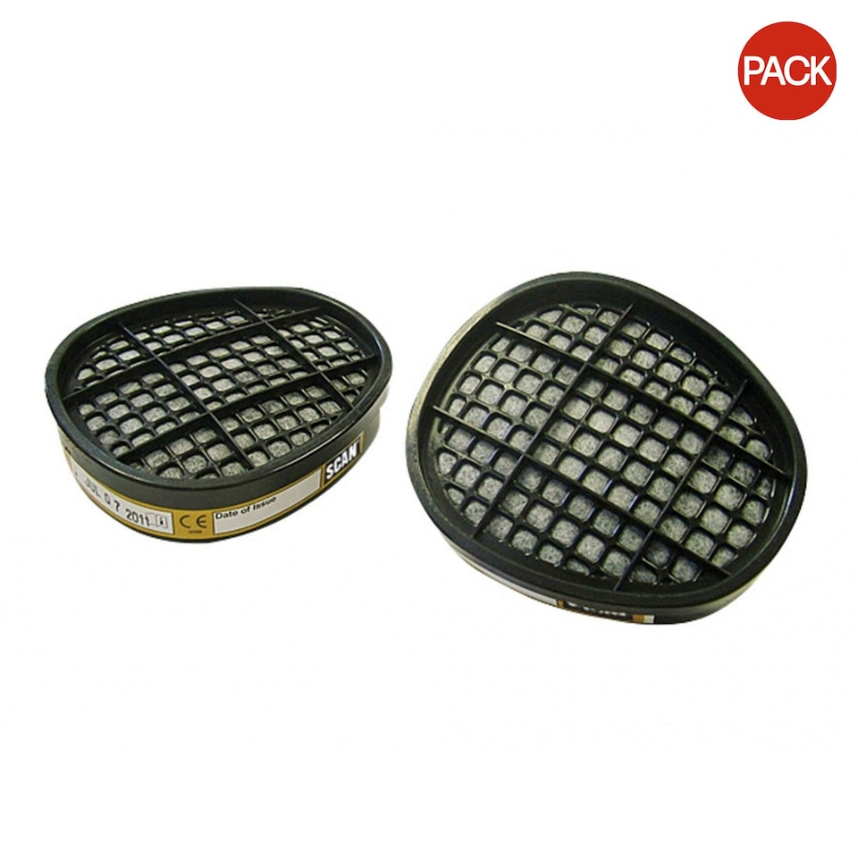 Scan Twin Filter Replacement Cartridge A1 (pack Of 2) - Multi Colour - One Size
