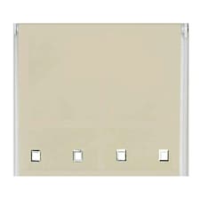 170cm Natural Square Eyelet Edge Roller Blind | Brown | Natural