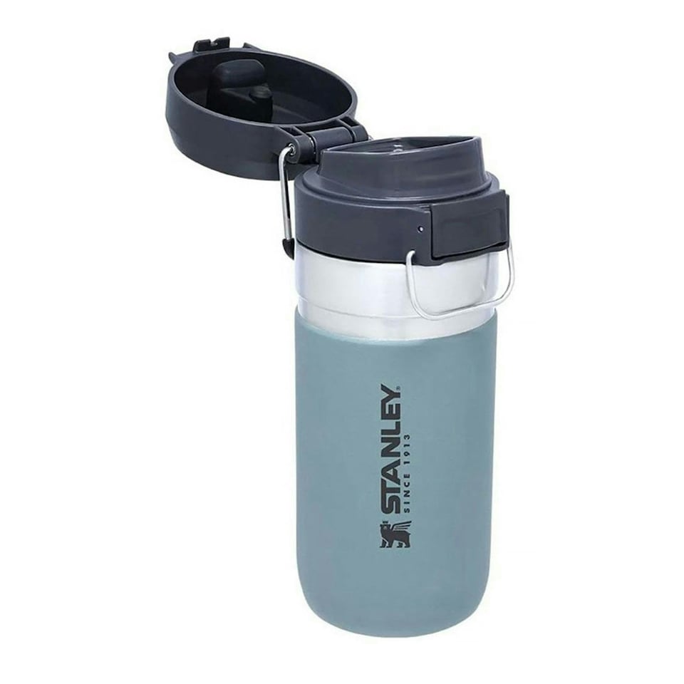 image 1 of Quick Flip Water Bottle 0.47L Grey | ONE SIZE