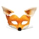 image 2 of Bristol Novelty Unisex Adults Mask Ears Fox Set - Orange/White - One Size One Size