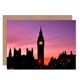 image 1 of Big Ben Palace Westminster Clock London Art Card