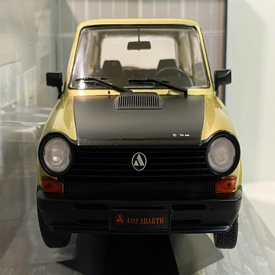 image 1 of Autobianchi A112 Abarth Bronze 1990 1:18 Scale Solido 1803804