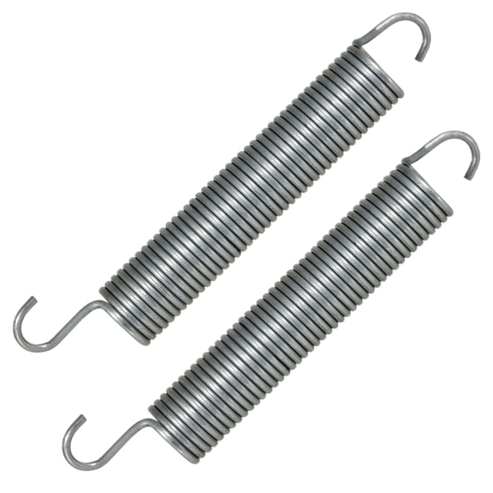 image 1 of SPARES2GO Door Spring Hinge Tension Support for Beko Dishwasher (2 x Springs, 120mm)