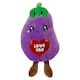 image 1 of Aubergine Soft Toy Cute Plushie Huggable Cuddly Stuffed Toy 20cm Purple