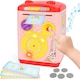 image 1 of Electronic Money Bank for Kids Pink Password & Fingerprint Toy ATM Piggy Bank Secure, Fun & Educational Savings Box