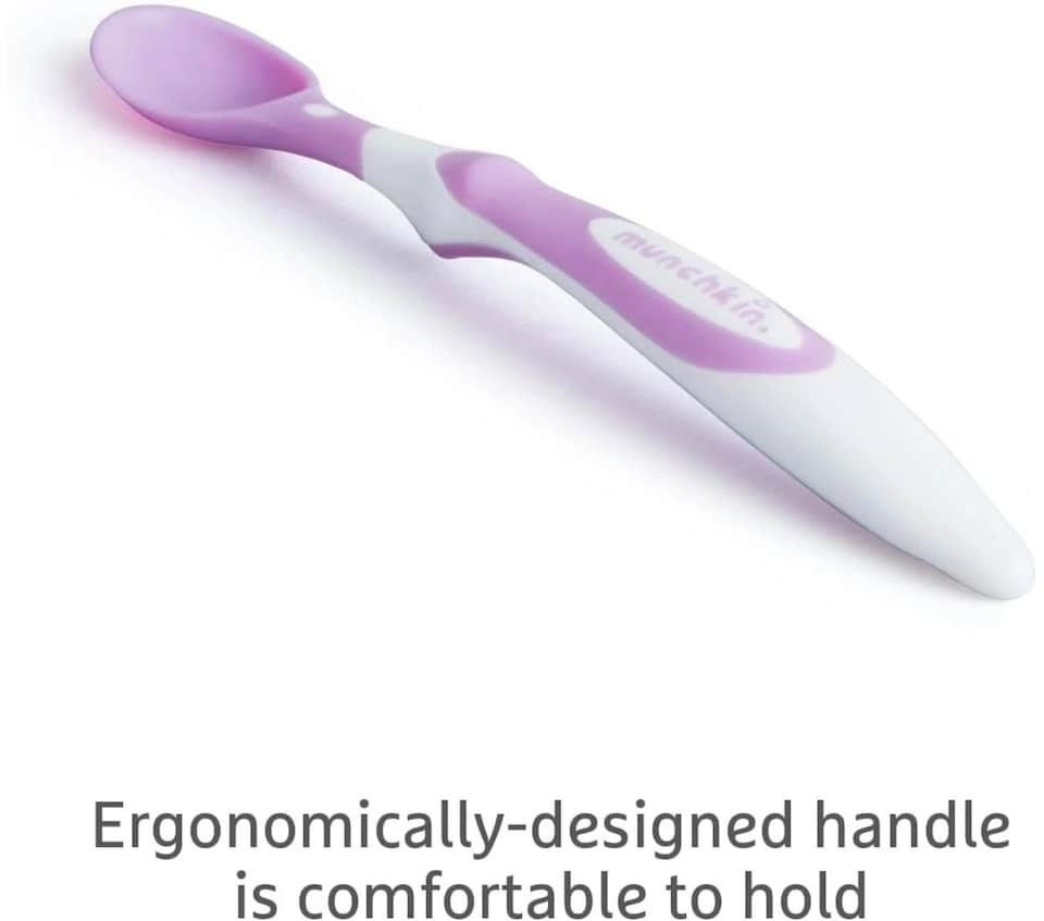 image 1 of Munchkin Soft Tip Baby Spoons Toddler Weaning Feeding Set BPA Free