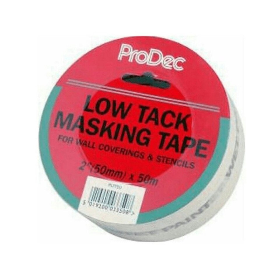 Rodo Low Tack Masking Tape - White - One Size