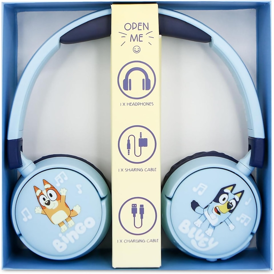 image 1 of Bluey Kid's Wireless Headphones
