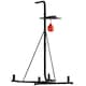 image 6 of HOMCOM Free-Standing Speed Bag Platform, Adjustable Boxing Punch Bag White