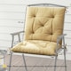 image 7 of Outsunny Set of 2 Garden Chair Cushions Seat Pad for Outdoor & Indoor Use 