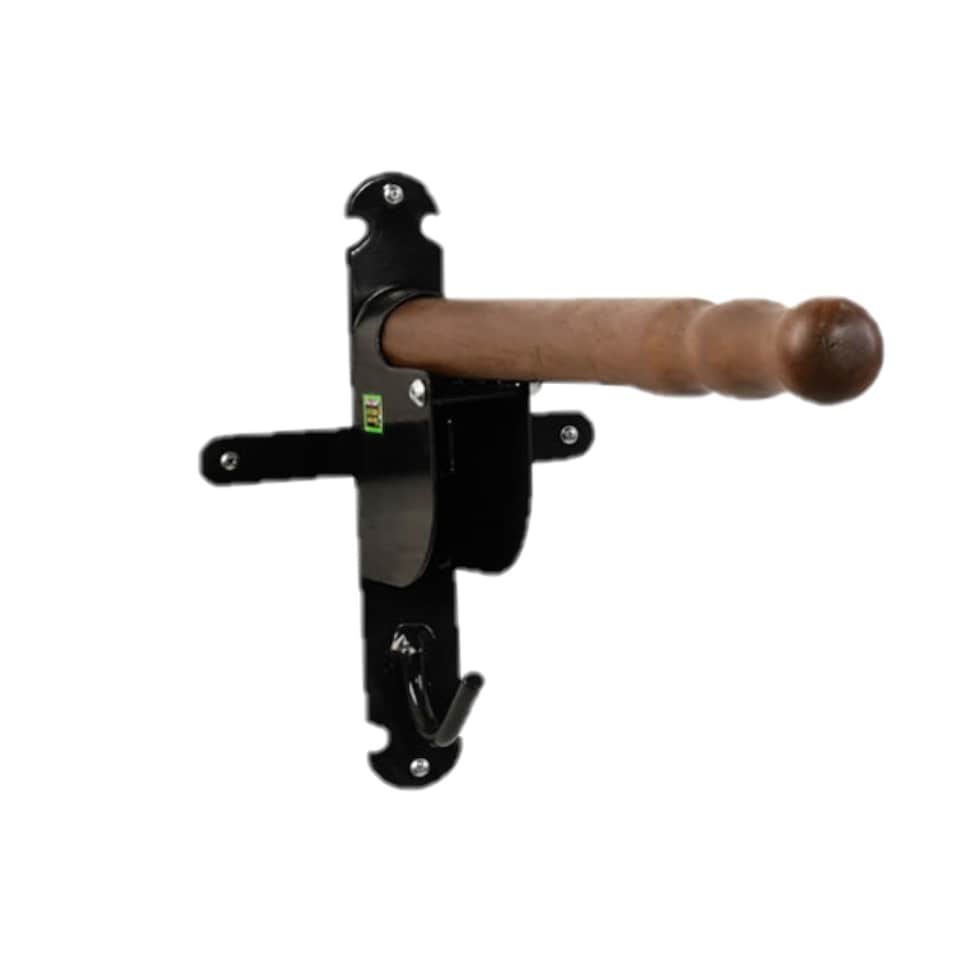 image 1 of Stubbs Retro Saddle Rack | Brown | Brown/Black | One Size | 1