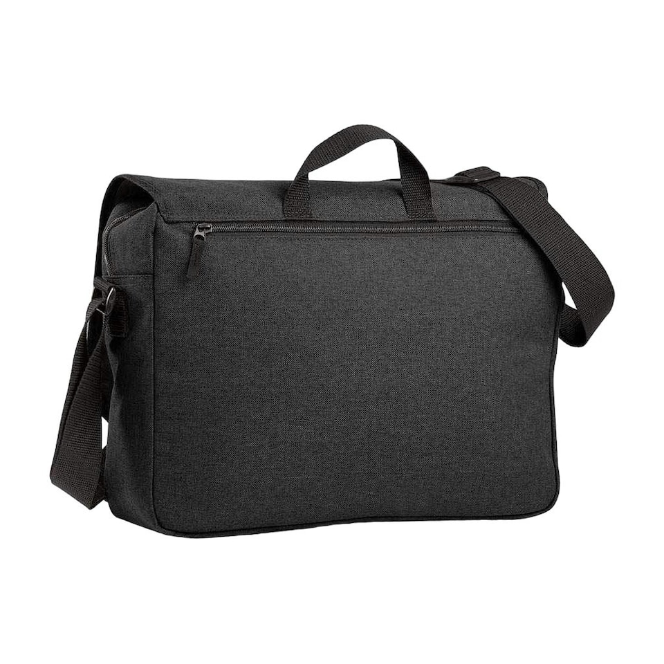 image 1 of Bagbase Two Tone Laptop Bag - Anthracite - One Size | Grey