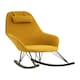 image 4 of Interiors by Premier Kolding Yellow Rocking Chair Yellow