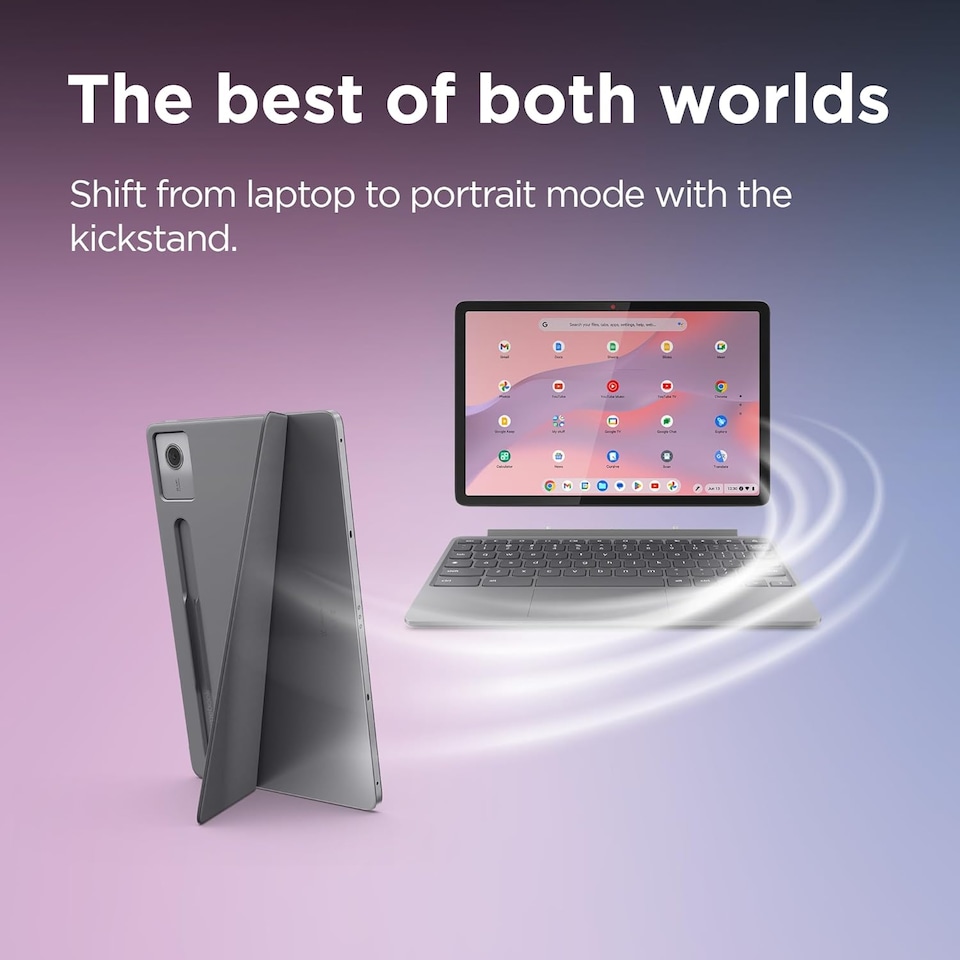 image 1 of Lenovo Chromebook Duet 11M889 MediaTek Kompanio 4GB 128GB eMMC 10.95-Inch ChromeOS