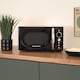 image 10 of Hamilton Beach 20L Retro Black Microwave