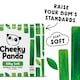 image 6 of Cheeky Panda Classic Bamboo Toilet Paper 24 rolls 200 sheet 3 ply sheets | White | 24 Rolls Unwrapped | 24
