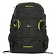 image 2 of Mountain Warehouse Rucksack with Padded Back Panel Trekking Travel Sports Bag Black