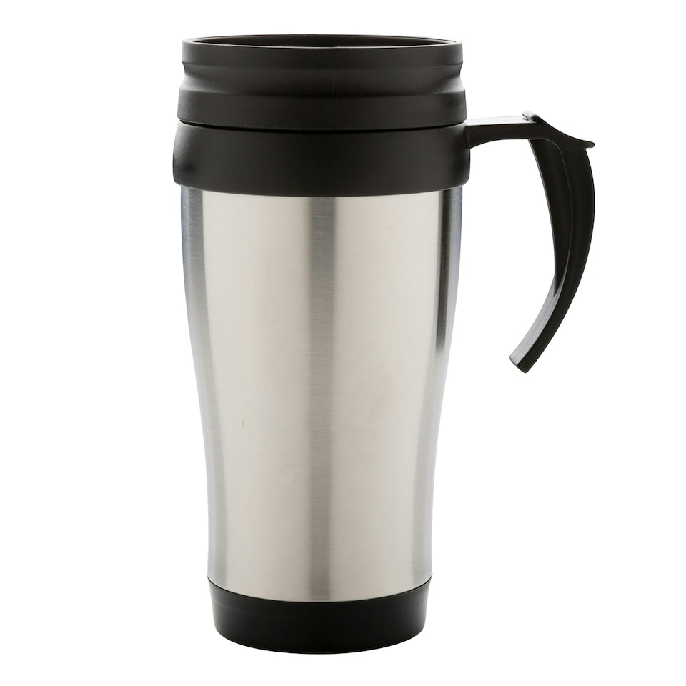 image 1 of XD Collection Stainless Steel 350ml Mug - Silver - One Size Silver