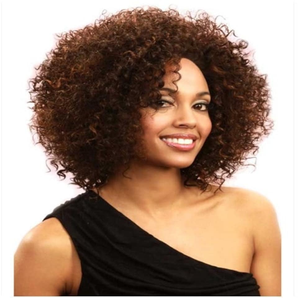 image 1 of Bobbi Boss Syn MLF23 Capri Lace Front Wig Multi | BA1268 | One Size