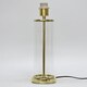 image 5 of Aura - Satin Brass Table Lamp with Green Fern Cut Out Silver Shade | Gold | Green | Large | 1
