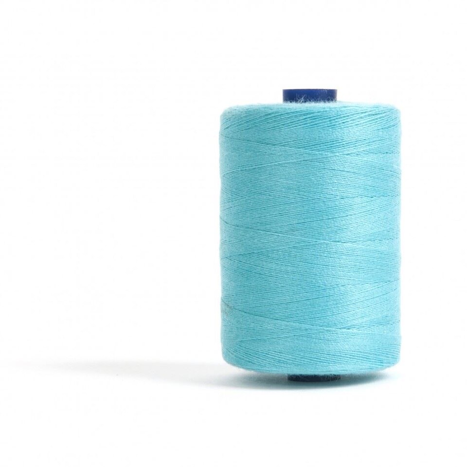 Hemline Turquoise Polyester Sewing Thread (Value Pack) For Dressmaking - per pack of 5