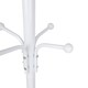 image 5 of Harbour Housewares Free Standing Steel Coat Rack - Coat Rack Coat Stand Hat Stand Clothing Rail Hook Hall Tree Organiser S