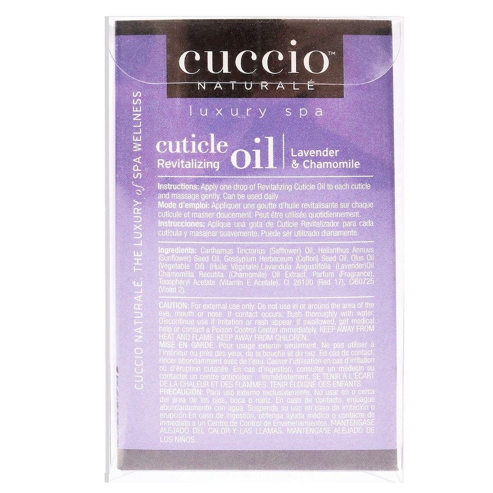 image 1 of Cuticle Revitalizing Oil - Lavender and Chamomile by Cuccio Naturale for Unisex - 2.5 oz Oil