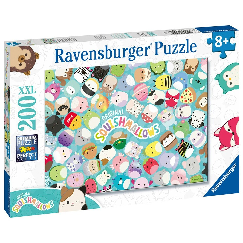 image 1 of Ravensburger Squishmallows XXL 200 Piece Puzzle