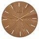 image 1 of Interval Wooden Wall Clock - 60cm Brown
