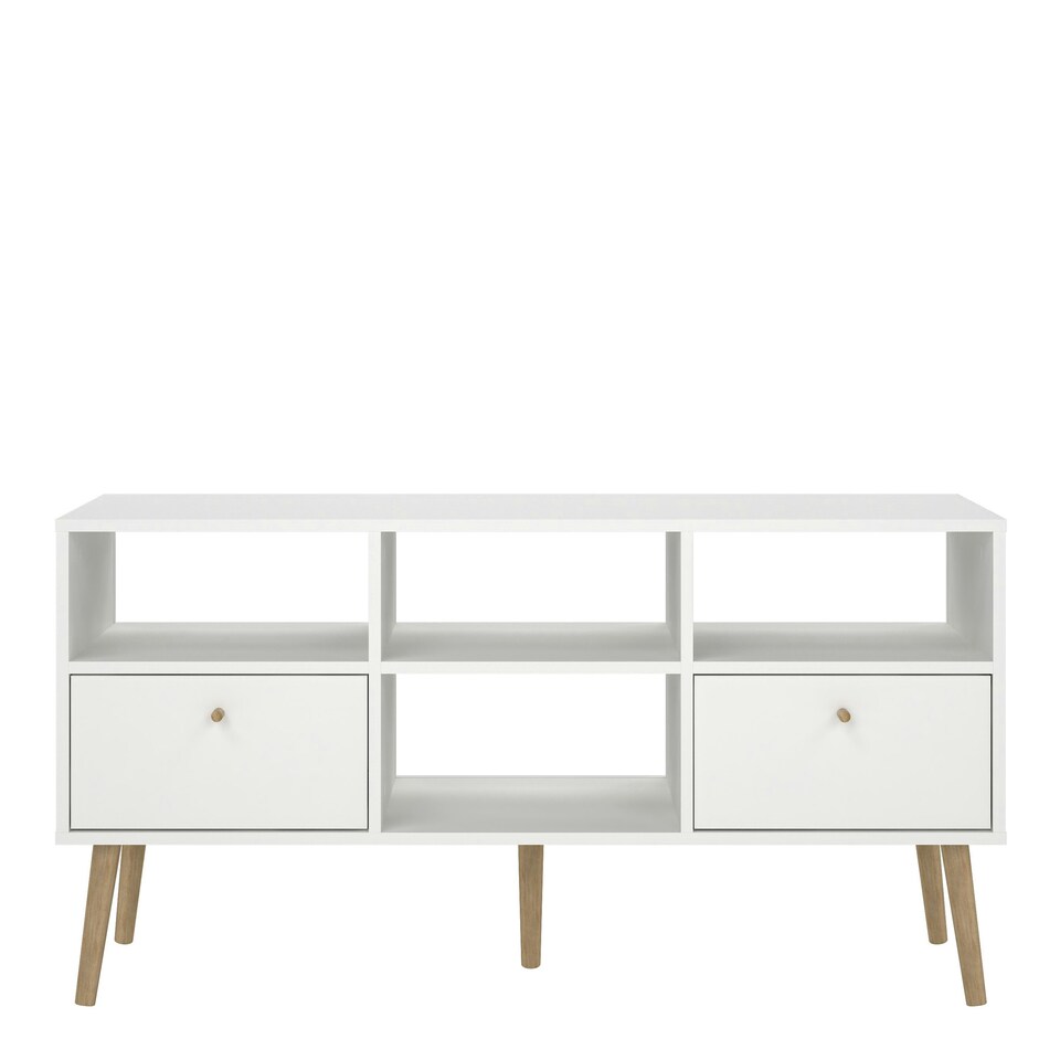 image 1 of Cumbria TV-Unit 2 Drawers White